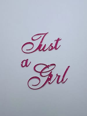 HAPBR24 Toper Just a Girl