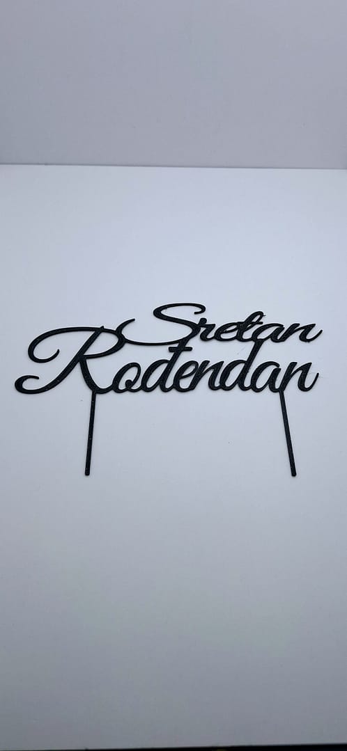 3D Toper Sretan Rođendan