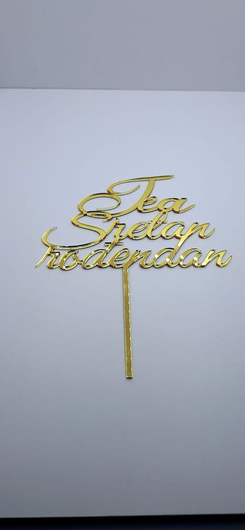 HAPBR21 Toper Sretan rođendan + Ime