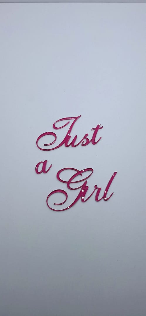 HAPBR24 Toper Just a Girl