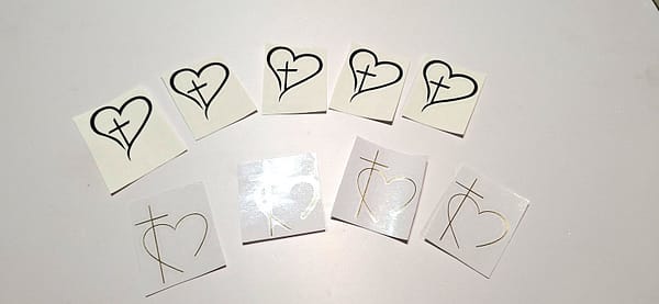 NALJ2 Ukrasna naljepnica za kutije (set 10 kom)