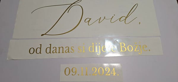 NALJ4 Naljepnica za panel