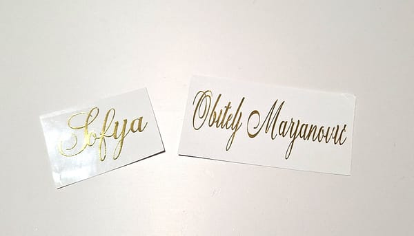 NALJ1 Ukrasna naljepnica za kutije